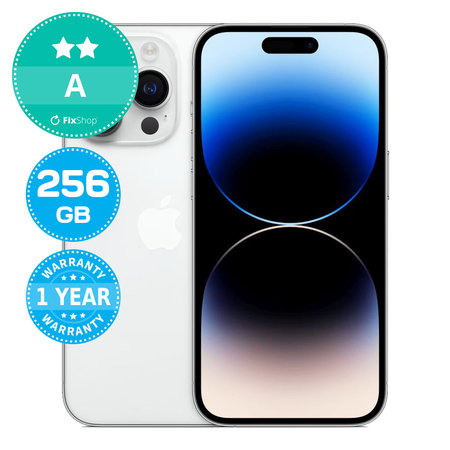 Apple iPhone 14 Pro Silver 256GB A Recondiționat
