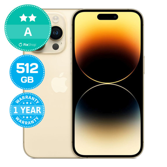 Apple iPhone 14 Pro Gold 512GB A Recondiționat