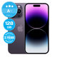 Apple iPhone 14 Pro Deep Purple 128GB A+ Recondiționat