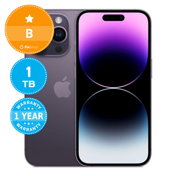 Apple iPhone 14 Pro Deep Purple 1TB B Recondiționat