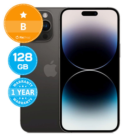 Apple iPhone 14 Pro Max Space Black 128GB B Recondiționat
