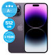 Apple iPhone 14 Pro Max Deep Purple 512GB A+ Recondiționat