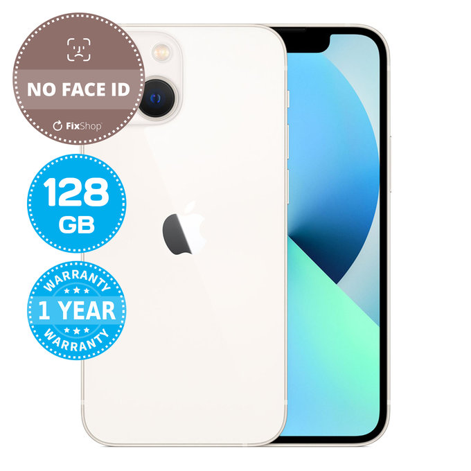 Apple iPhone 13 Mini Starlight 128GB (Bez Face ID) Recondiționat