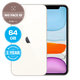 Apple iPhone 11 White 64GB (No Face ID) Recondiționat