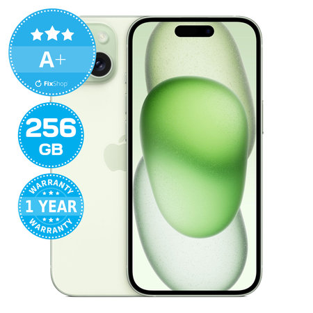 Apple iPhone 15 Green 256GB A+ Recondi?ionat