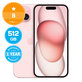 Apple iPhone 15 Pink 512GB B Recondi?ionat