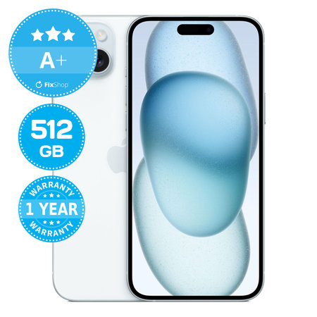Apple iPhone 15 Plus Blue 512GB A+ Recondi?ionat