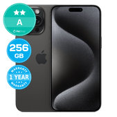 Apple iPhone 15 Pro Max Black Titanium 256GB A Recondi?ionat