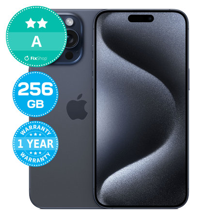 Apple iPhone 15 Pro Max Blue Titanium 256GB A Recondi?ionat