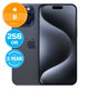 Apple iPhone 15 Pro Max Blue Titanium 256GB B Recondi?ionat