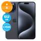 Apple iPhone 15 Pro Max Blue Titanium 512GB B Recondi?ionat