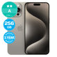 Apple iPhone 15 Pro Max Natural Titanium 256GB A Recondi?ionat