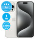 Apple iPhone 15 Pro Max White Titanium 1TB A+ Recondi?ionat