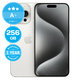 Apple iPhone 15 Pro Max White Titanium 256GB A+ Recondi?ionat