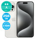 Apple iPhone 15 Pro Max White Titanium 256GB A Recondi?ionat