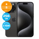 Apple iPhone 15 Pro Black Titanium 256GB B Recondi?ionat