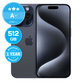 Apple iPhone 15 Pro Blue Titanium 512GB A+ Recondi?ionat