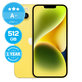 Apple iPhone 14 Plus Yellow 512GB A+ Recondiționat