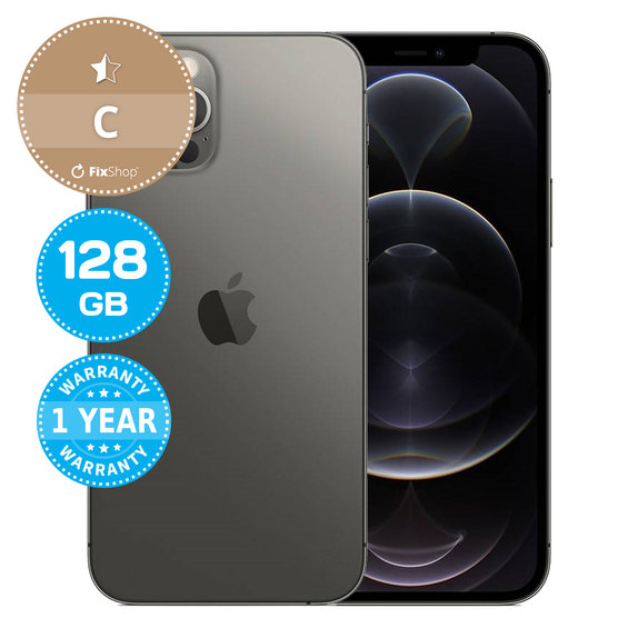 Apple iPhone 12 Pro Graphite 128GB C Recondiționat