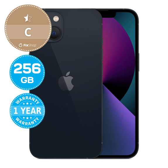 Apple iPhone 13 Midnight 256GB C Recondiționat