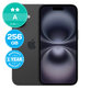 Apple iPhone 16 Black 256GB A Recondi?ionat