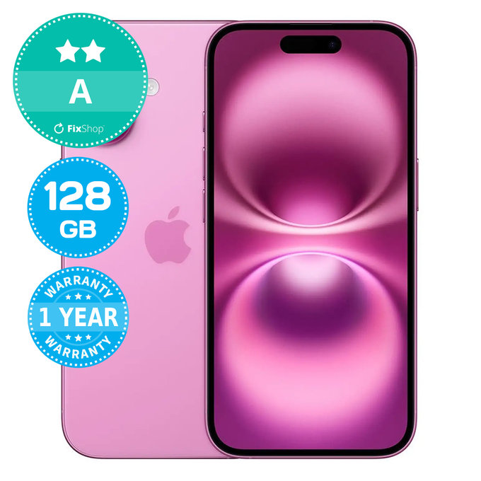 Apple iPhone 16 Pink 128GB A Recondi?ionat