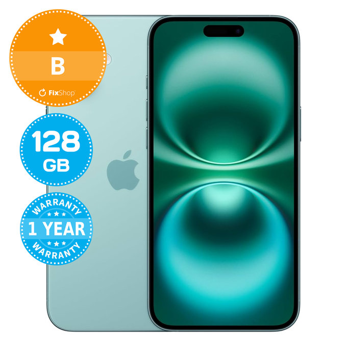 Apple iPhone 16 Teal 128GB B Recondi?ionat
