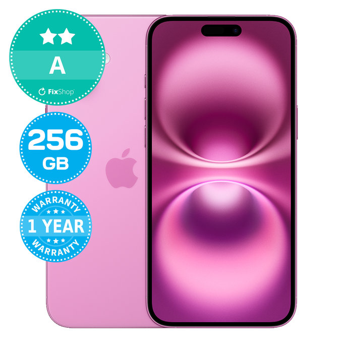 Apple iPhone 16 Plus Pink 256GB A Recondi?ionat