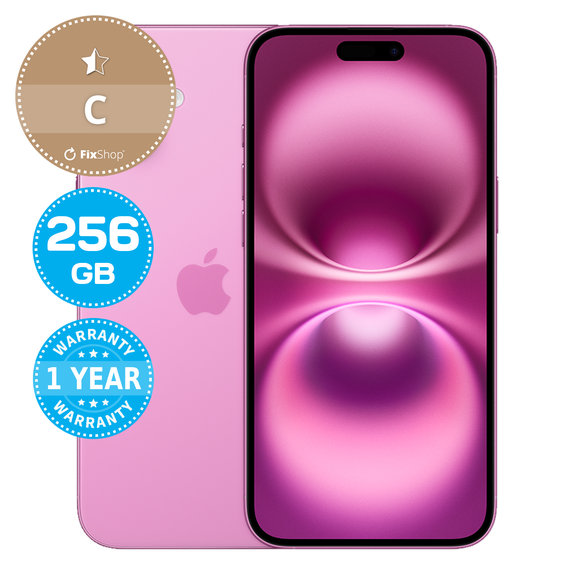 Apple iPhone 16 Plus Pink 256GB C Recondi?ionat