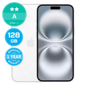 Apple iPhone 16 Plus White 128GB A Recondi?ionat