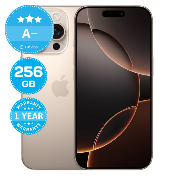 Apple iPhone 16 Pro Desert Titanium 256GB A+ Recondi?ionat