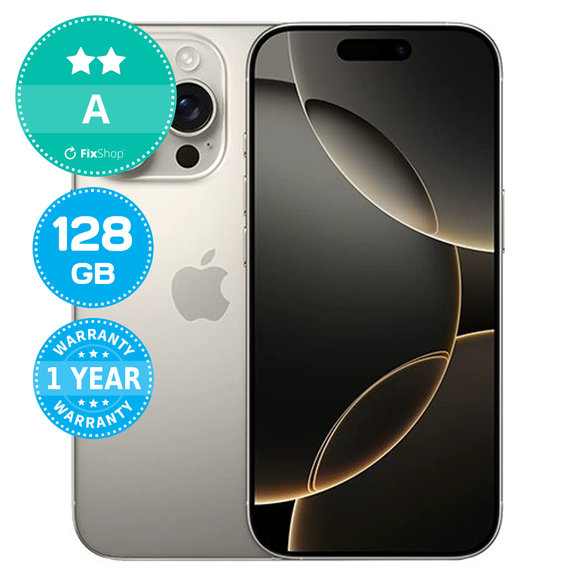 Apple iPhone 16 Pro Natural Titanium 128GB A Recondi?ionat