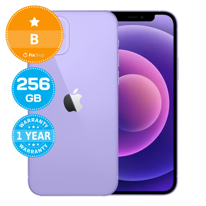 Apple iPhone 12 Purple 256GB B Recondiționat