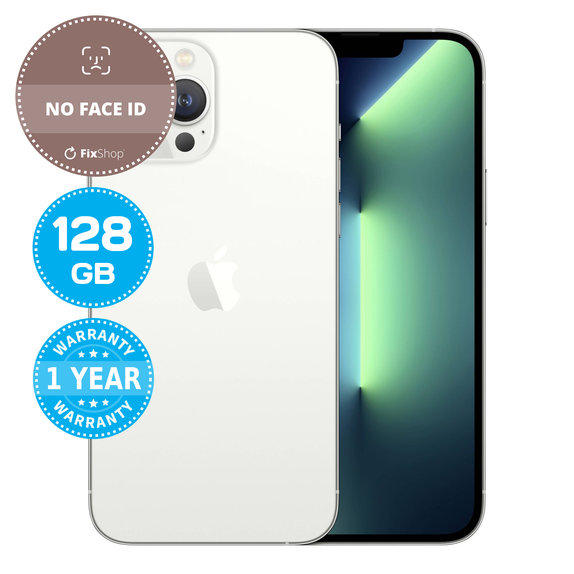 Apple iPhone 13 Pro Max Silver 128GB (No Face ID) Recondiționat