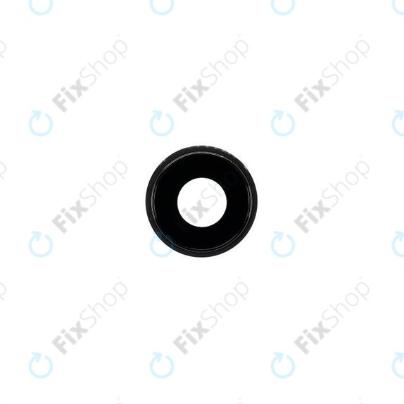 Apple iPhone XR - Sticlă Cameră Spate cu Ramă (Black)