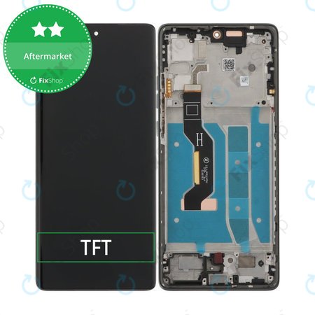 Motorola Moto G85 5G XT2427-3 - Ecran LCD + Sticlă Tactilă + Ramă (Urban Grey) TFT