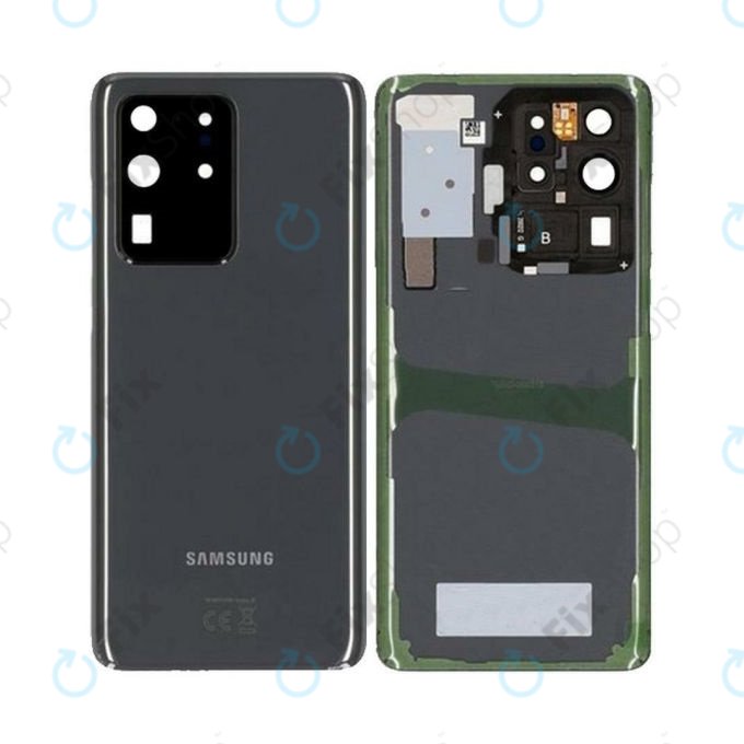 Samsung Galaxy S20 Ultra G988F - Carcasă Baterie (Cosmic Grey) - GH82-22217B Genuine Service Pack