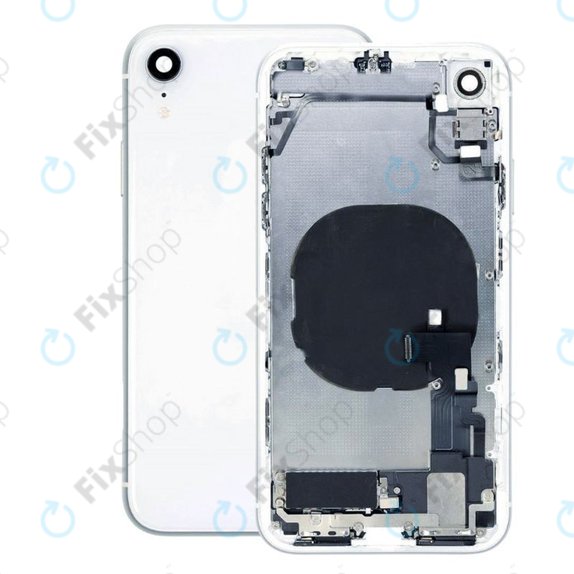 Apple iPhone XR - Carcasă Spate cu Piese Mici (White)
