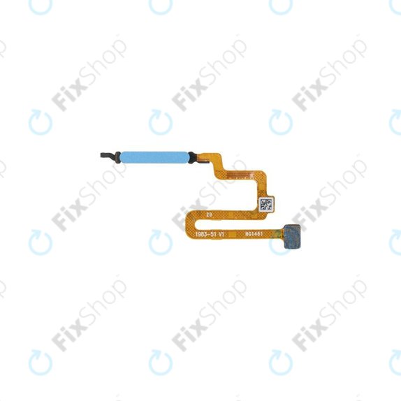 Xiaomi Redmi Note 11 Pro 5G 21091116I 2201116SG - Senzor de Amprentă Deget + Cablu Flex (Atlantic Blue)