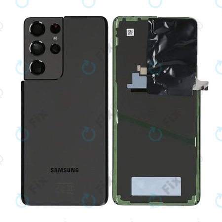 Samsung Galaxy S21 Ultra G998B - Carcasă Baterie (Phantom Black) - GH82-24499A Genuine Service Pack