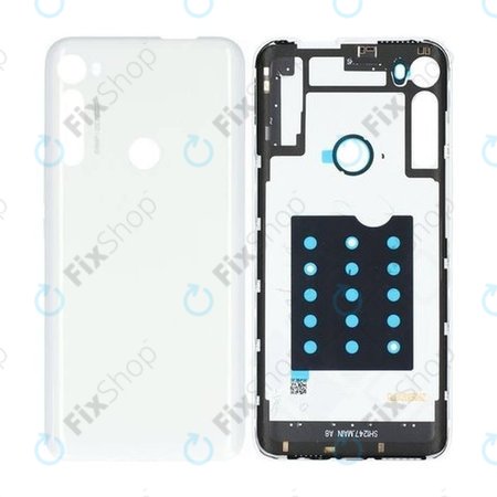 Motorola One Fusion Plus - Carcasă Baterie (Moonlight White)