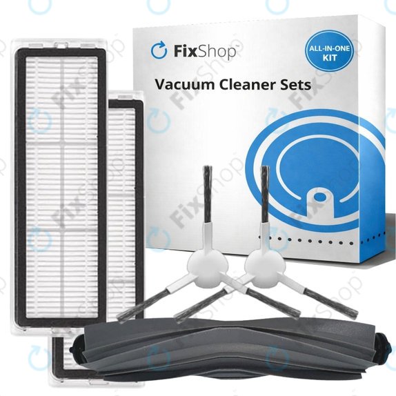 Set de piese de schimb pentru Xiaomi Dreame L10s Ultra, Xiaomi Dreame L10s Pro (1x Perie principală, 2x Filter, 2x Perie laterală)