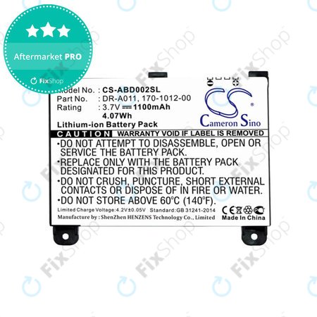 Baterie pentru Amazon Kindle 2, 1100mAh, Li-Ion, 3.7V, DR-A011, HQ
