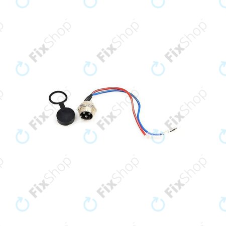 Kugoo M4 - Conector de Încărcare (Papuc Rotund cu Furcă de 4mm)