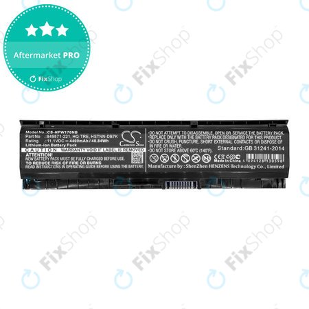 Baterie pentru HP 17, Omen 17, Pavilion 17, 4400mAh, Li-Ion, 11.1V, 849571-221, HQ