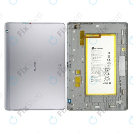 Huawei MediaPad T3 10.0 AGS-L09 - Carcasă Baterie + Baterie (Space Grey) - 02351LEV, 02351KDH