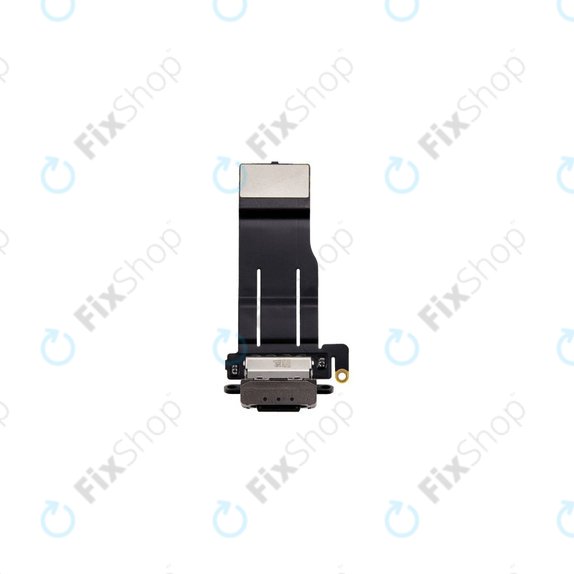 Apple iPad Pro 13 (2024) - Conector de Încărcare + Cablu Flex (Black)