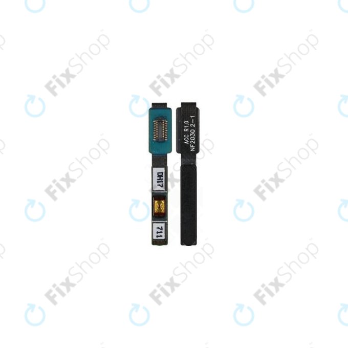 Sony Xperia 10 II, Xperia 1 II, Xperia 5 II - Senzor de Amprentă Deget + Cablu Flex (Black) - A5019511A Genuine Service Pack