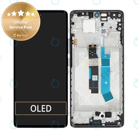Xiaomi Redmi Note 14 Pro 4G 24116RACCG - Ecran LCD + Sticlă Tactilă + Ramă (Midnight Black) - 560003000O600 Genuine Service Pack