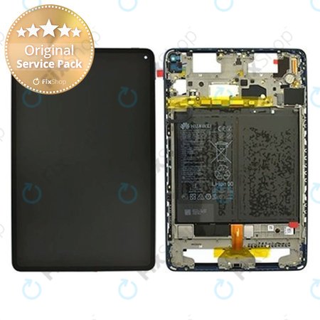 Huawei MatePad Pro - Ecran LCD + Sticlă Tactilă + Ramă + Baterie (Midnight Grey) - 02353KJQ
